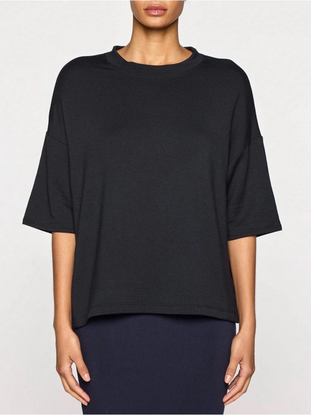Bleusalt The Oversized T-Shirt Women’s Size 1X Soft Modal Jersey Knit Crew Neck